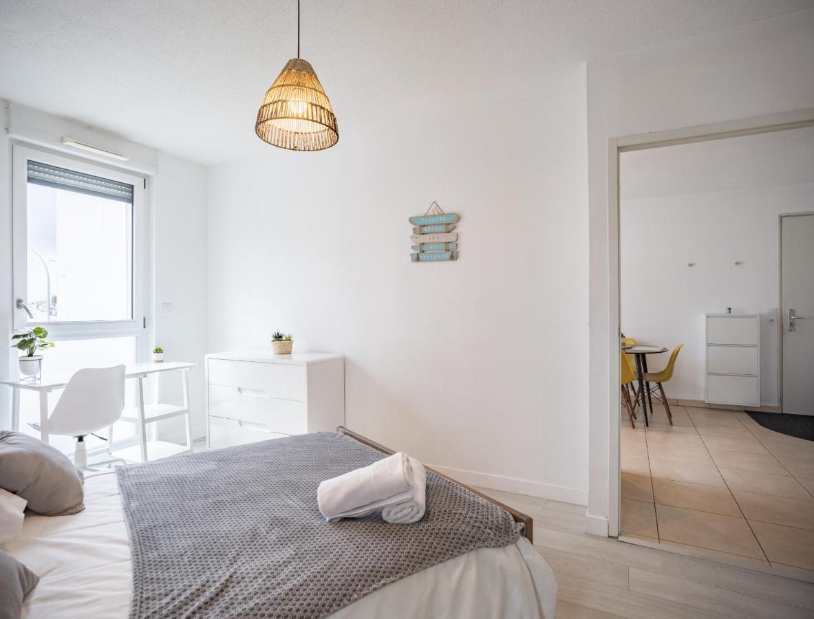 L'Escale - Lumiere Et Confort - Prox. Hypercentre Appartement Troyes Buitenkant foto